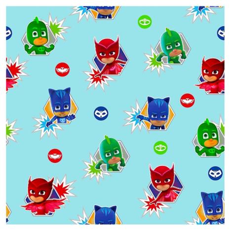 PJ Masks Characters Premium Gloss Vinyl Wallpaper £4.99
